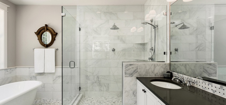 bathroom shower door installation in Tara Hills