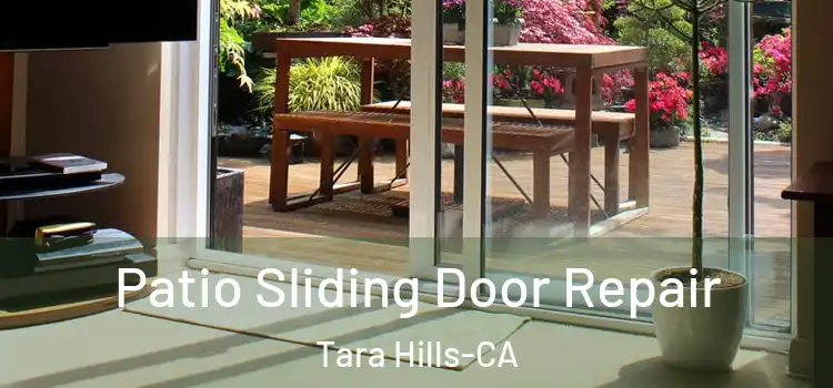  Patio Sliding Door Repair Tara Hills-CA