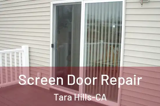  Screen Door Repair Tara Hills-CA